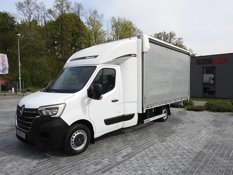 Utilitaire rideaux coulissants (PLSC) Renault MASTER PLANDEKA 10 PALET WEBASTO TEMPOMAT KLIMATYZACJA LEDY PNEU: photos 6