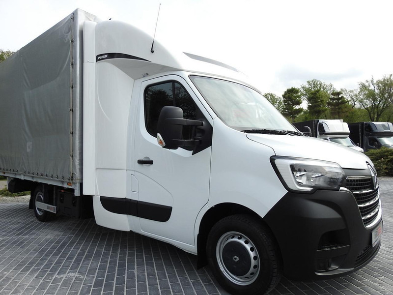 Utilitaire rideaux coulissants (PLSC) Renault MASTER PLANDEKA 10 PALET WEBASTO TEMPOMAT KLIMATYZACJA LEDY PNEU: photos 19