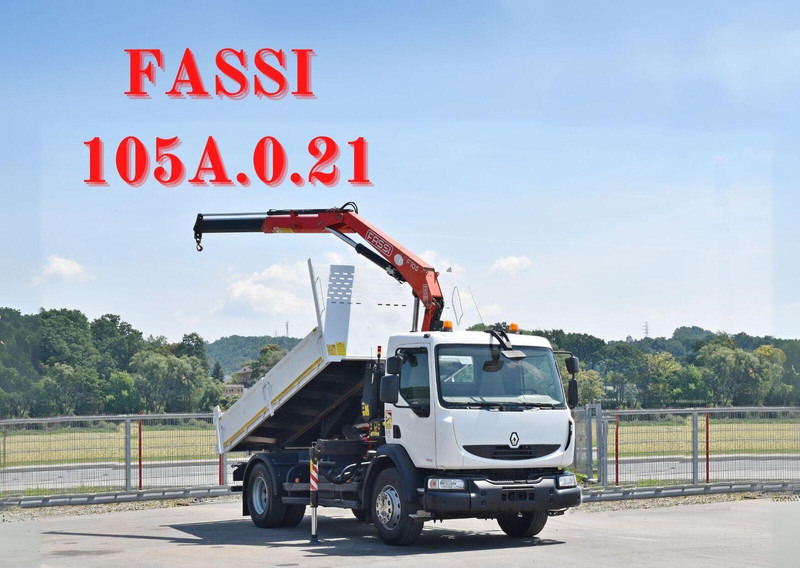 Renault MIDLUM 300 DXI - Camion benne, Camion grue: photos 1 Renault MIDLUM 300 DXI - Camion benne, Camion grue: photos 1