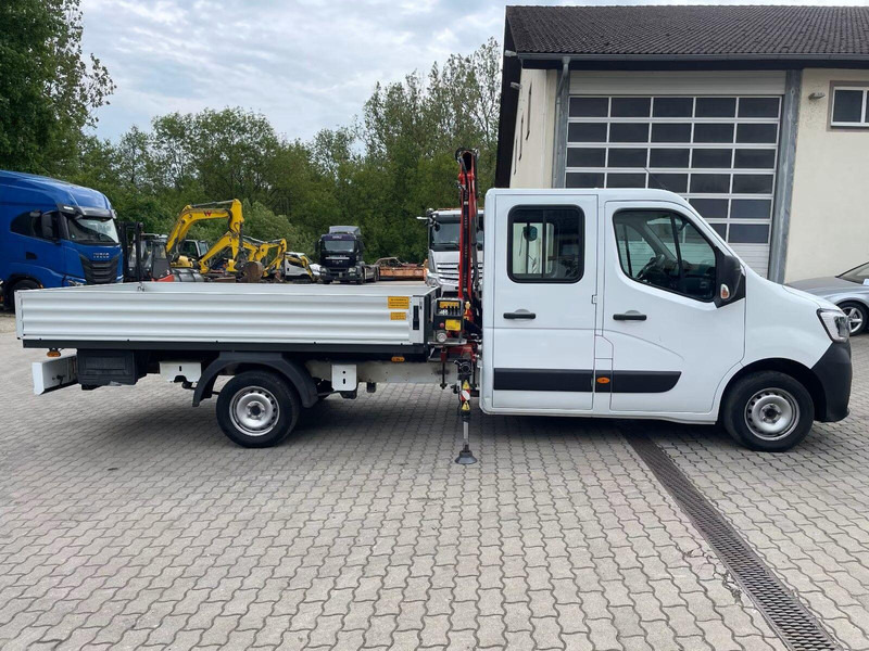 Renault Master Doka - Flatbed truck + crane - Utilitaire plateau, Utilitaire double cabine: photos 5 Renault Master Doka - Flatbed truck + crane - Utilitaire plateau, Utilitaire double cabine: photos 5