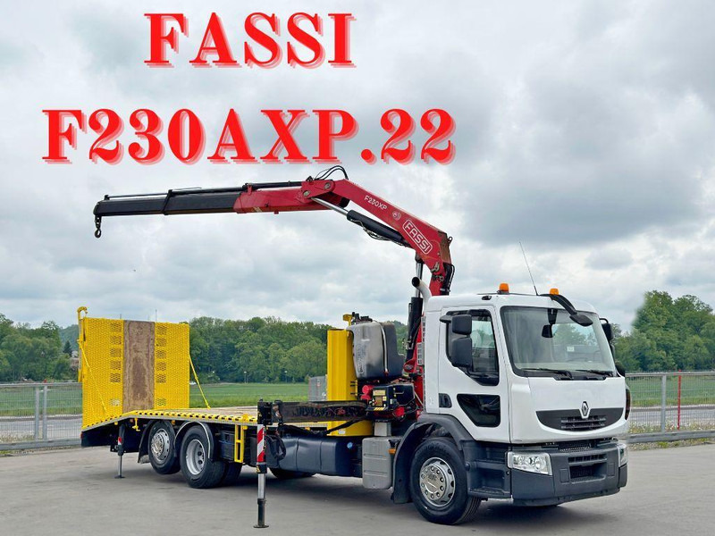 Renault PREMIUM 370 * FASSI F230AXP.22 + FUNK* TOP - Remorqueuse: photos 1 Renault PREMIUM 370 * FASSI F230AXP.22 + FUNK* TOP - Remorqueuse: photos 1