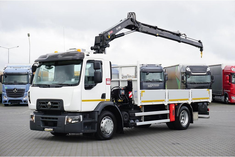 Renault PREMIUM / D16 / ACC / SKRZYNIOWY + HDS / HIAB 099 E - 2 HIDUO - Camion plateau, Camion grue: photos 1 Renault PREMIUM / D16 / ACC / SKRZYNIOWY + HDS / HIAB 099 E - 2 HIDUO - Camion plateau, Camion grue: photos 1