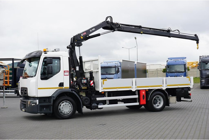 Renault PREMIUM / D16 / ACC / SKRZYNIOWY + HDS / HIAB 099 E - 2 HIDUO - Camion plateau, Camion grue: photos 3 Renault PREMIUM / D16 / ACC / SKRZYNIOWY + HDS / HIAB 099 E - 2 HIDUO - Camion plateau, Camion grue: photos 3