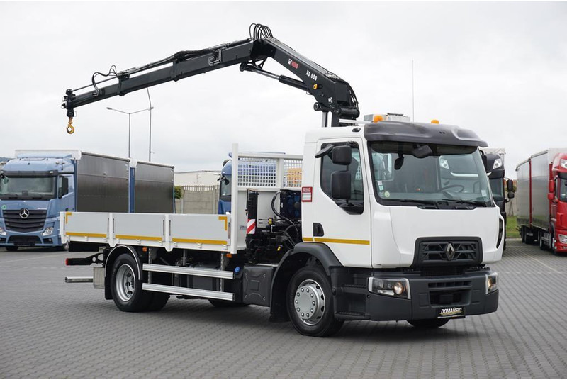 Renault PREMIUM / D16 / ACC / SKRZYNIOWY + HDS / HIAB 099 E - 2 HIDUO - Camion plateau, Camion grue: photos 2 Renault PREMIUM / D16 / ACC / SKRZYNIOWY + HDS / HIAB 099 E - 2 HIDUO - Camion plateau, Camion grue: photos 2