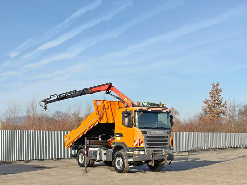 Scania G 360 - Camion benne, Camion grue: photos 2 Scania G 360 - Camion benne, Camion grue: photos 2