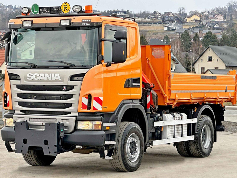 Scania G360 Kipper 4,10m *PK 11002 B + FUNK *4x4 - Camion benne, Camion grue: photos 5 Scania G360 Kipper 4,10m *PK 11002 B + FUNK *4x4 - Camion benne, Camion grue: photos 5