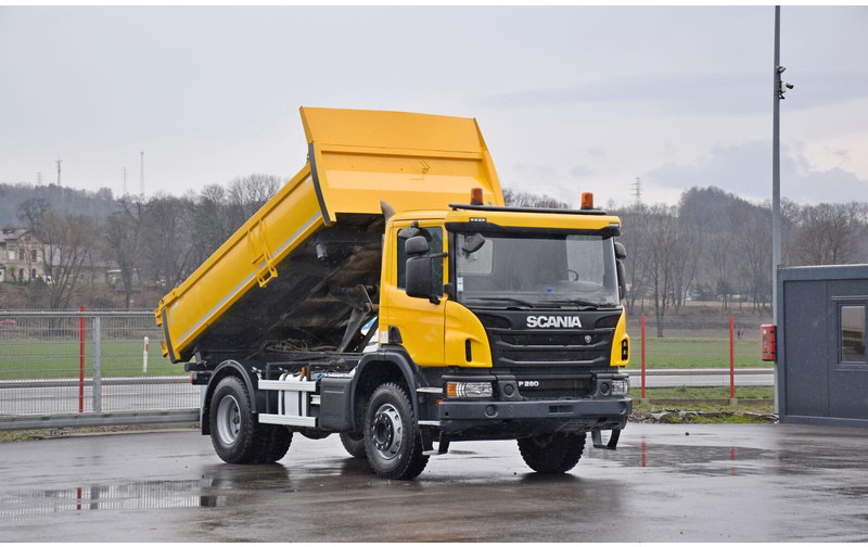 Scania P 280 - Camion benne: photos 1 Scania P 280 - Camion benne: photos 1