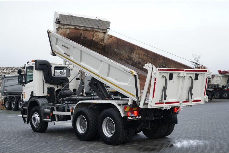 Scania P 410 / 6x4 / WYWROTKA DWU-STRONNA / HYDROBURTA / BOARDMATIC / - Camion benne: photos 4 Scania P 410 / 6x4 / WYWROTKA DWU-STRONNA / HYDROBURTA / BOARDMATIC / - Camion benne: photos 4
