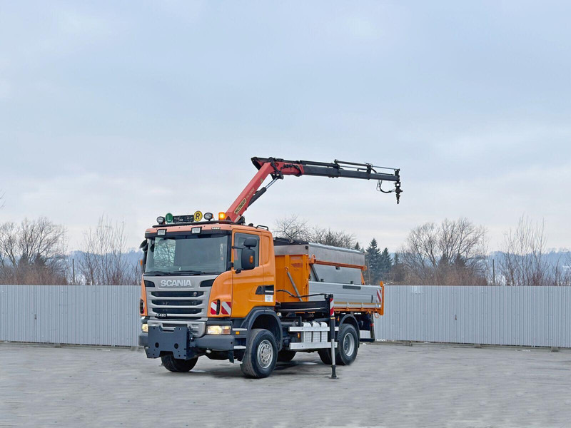 Scania R 420 Pritsche 4,15 m * PK 11002/FUNK * sandblaste - Camion plateau, Camion grue: photos 3 Scania R 420 Pritsche 4,15 m * PK 11002/FUNK * sandblaste - Camion plateau, Camion grue: photos 3