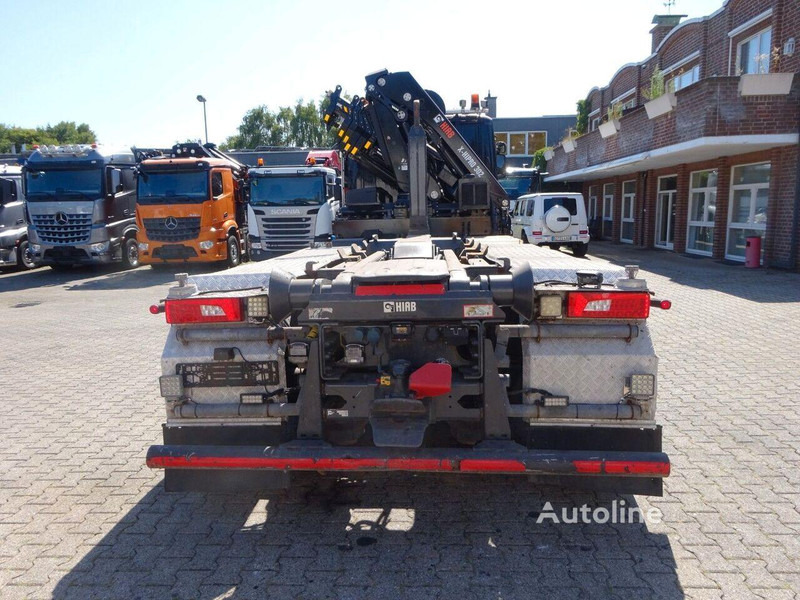 Scania R490 - Hook lift truck + crane 8x4 - Camion ampliroll, Camion grue: photos 5 Scania R490 - Hook lift truck + crane 8x4 - Camion ampliroll, Camion grue: photos 5