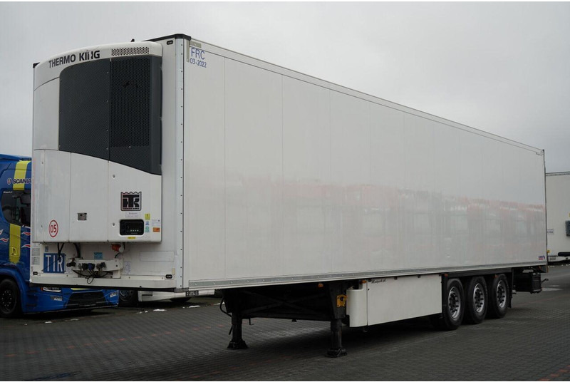 Schmitz Cargobull CHŁODNIA / THERMO KING / HAKÓWKA / OŚ PODNOSZONA / KOSZ NA PALE - Semi-remorque frigorifique: photos 1 Schmitz Cargobull CHŁODNIA / THERMO KING / HAKÓWKA / OŚ PODNOSZONA / KOSZ NA PALE - Semi-remorque frigorifique: photos 1