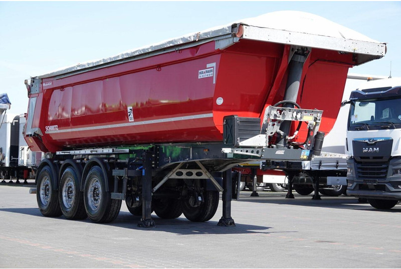 Schmitz Cargobull WYWROTKA / 26 m3 / STALOWA / HYDROKLAPA / OŚ PODNOSZONA / AUTOM - Semi-remorque benne: photos 1 Schmitz Cargobull WYWROTKA / 26 m3 / STALOWA / HYDROKLAPA / OŚ PODNOSZONA / AUTOM - Semi-remorque benne: photos 1