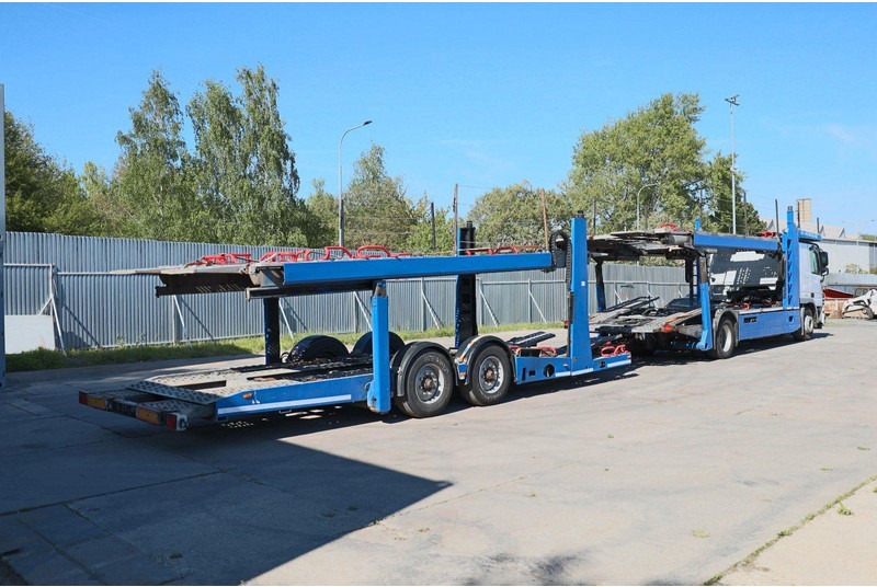 Mercedes-Benz Actros 1841 Car transporter + Trailer - Tracteur routier: photos 3 Mercedes-Benz Actros 1841 Car transporter + Trailer - Tracteur routier: photos 3