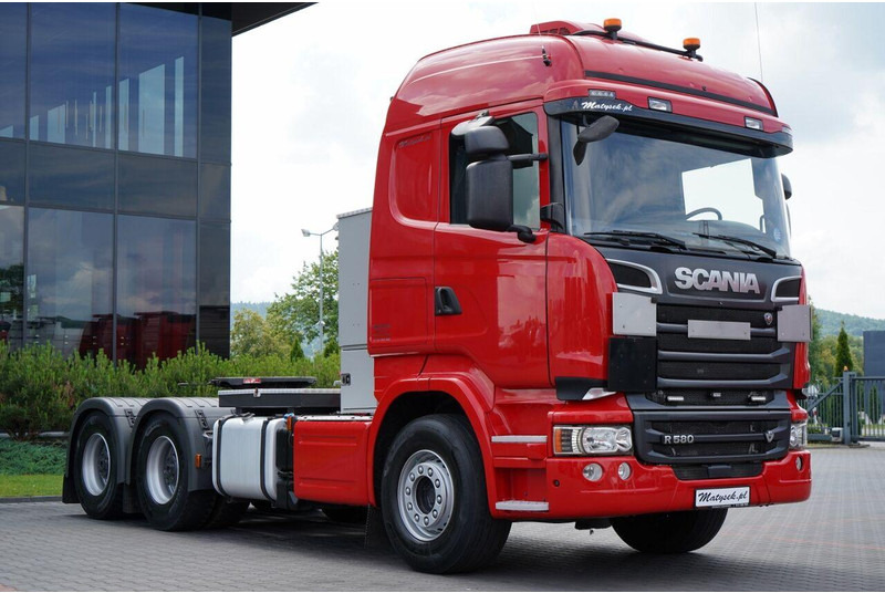Scania R 580 / V8 / 6x4 / DMC: 150.000 KG / RETARDER / I-PARK COOL / PE - Tracteur routier: photos 1 Scania R 580 / V8 / 6x4 / DMC: 150.000 KG / RETARDER / I-PARK COOL / PE - Tracteur routier: photos 1
