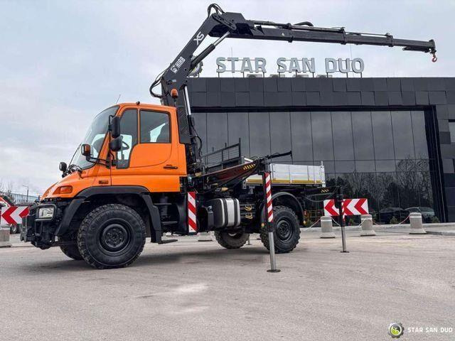 Unimog Mercedes-Benz UNIMOG U300 4x4 HIAB 122 D-3 CRANE - Motoculteur: photos 2 Unimog Mercedes-Benz UNIMOG U300 4x4 HIAB 122 D-3 CRANE - Motoculteur: photos 2
