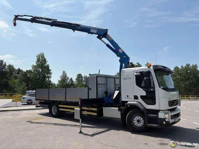 Volvo FE 240 4x2 HMF 1560 K3 HDS Rotator Crane Kran - Camion plateau, Camion grue: photos 2 Volvo FE 240 4x2 HMF 1560 K3 HDS Rotator Crane Kran - Camion plateau, Camion grue: photos 2