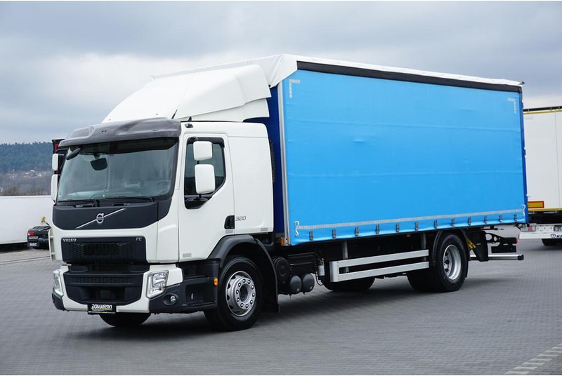Volvo FE 320 / E 6 / FIRANKA / 18 PALET / ŁAD. 8975 KG - Camion à rideaux coulissants: photos 1 Volvo FE 320 / E 6 / FIRANKA / 18 PALET / ŁAD. 8975 KG - Camion à rideaux coulissants: photos 1
