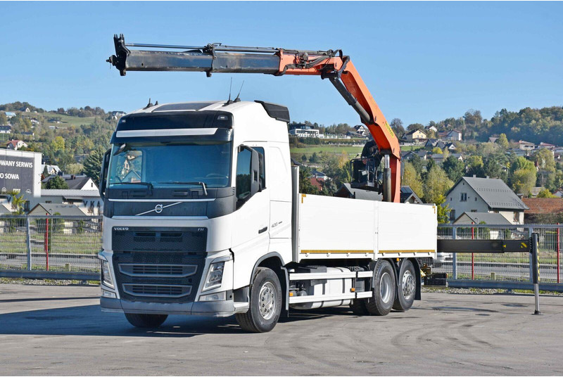 Volvo FH 420 - Camion plateau, Camion grue: photos 2 Volvo FH 420 - Camion plateau, Camion grue: photos 2