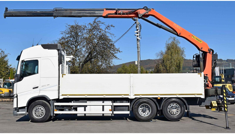 Volvo FH 420 - Camion plateau, Camion grue: photos 5 Volvo FH 420 - Camion plateau, Camion grue: photos 5