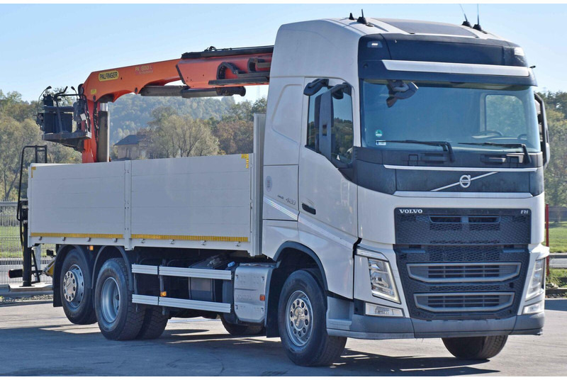 Volvo FH 420 - Camion plateau, Camion grue: photos 3 Volvo FH 420 - Camion plateau, Camion grue: photos 3