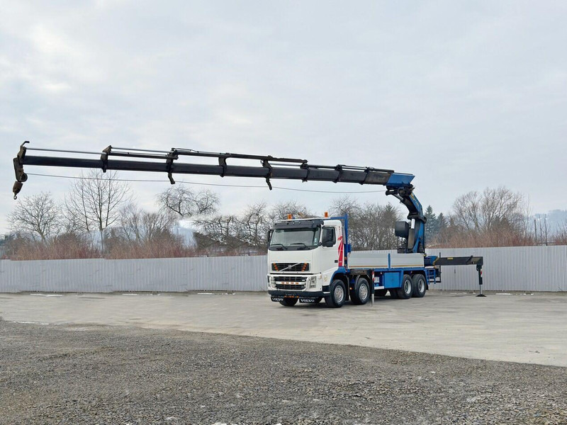 Volvo FH 460 * PK 56002 + FUNK * 8x4 - Camion plateau, Camion grue: photos 2 Volvo FH 460 * PK 56002 + FUNK * 8x4 - Camion plateau, Camion grue: photos 2