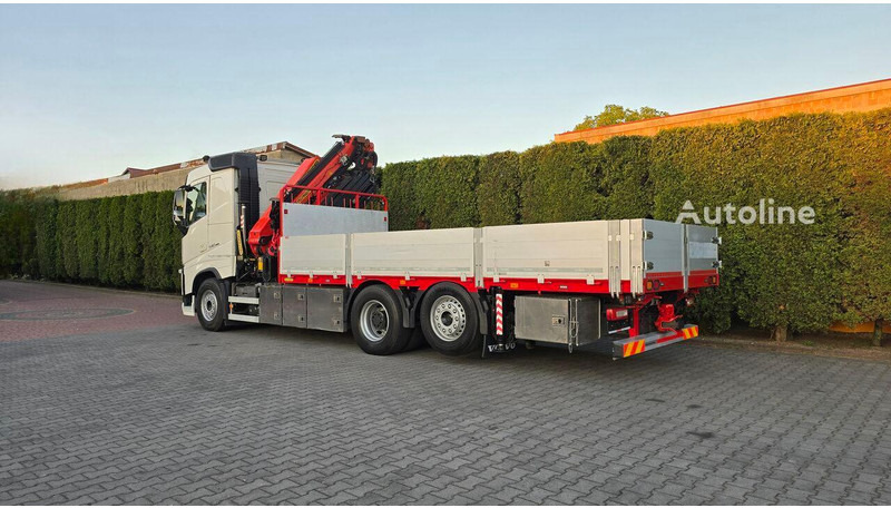 Volvo FH 540 - Flatbed+crane 6x2 - Camion plateau, Camion grue: photos 5 Volvo FH 540 - Flatbed+crane 6x2 - Camion plateau, Camion grue: photos 5
