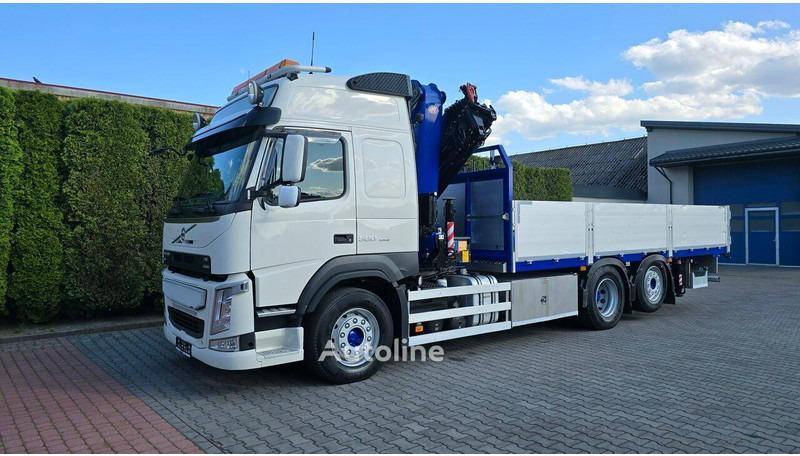 Volvo FM 500 - Flatbed+crane 6x2 - Camion plateau, Camion grue: photos 2 Volvo FM 500 - Flatbed+crane 6x2 - Camion plateau, Camion grue: photos 2