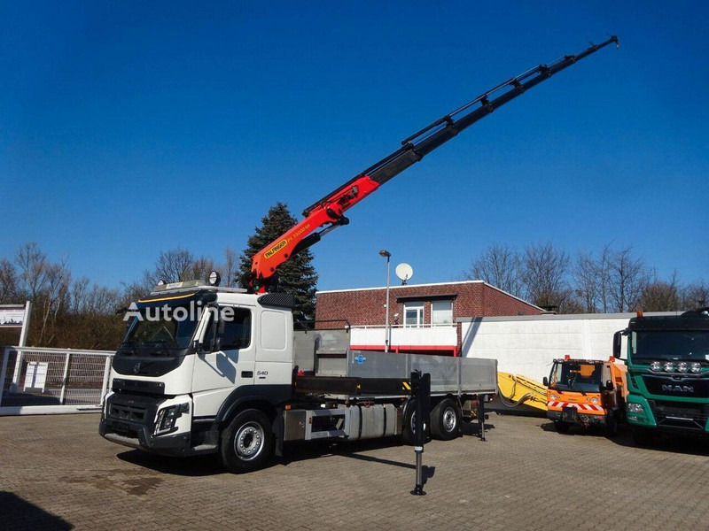 Volvo FMX 540 - Camion plateau, Camion grue: photos 1 Volvo FMX 540 - Camion plateau, Camion grue: photos 1