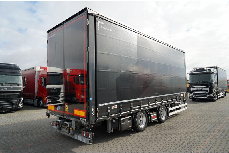 Wecon PRZYCZEPA - 7,7 M / TANDEM / PRZEJAZDOWA  / OŚ PODNOSZONA / SAF - Remorque rideaux coulissants: photos 5 Wecon PRZYCZEPA - 7,7 M / TANDEM / PRZEJAZDOWA  / OŚ PODNOSZONA / SAF - Remorque rideaux coulissants: photos 5