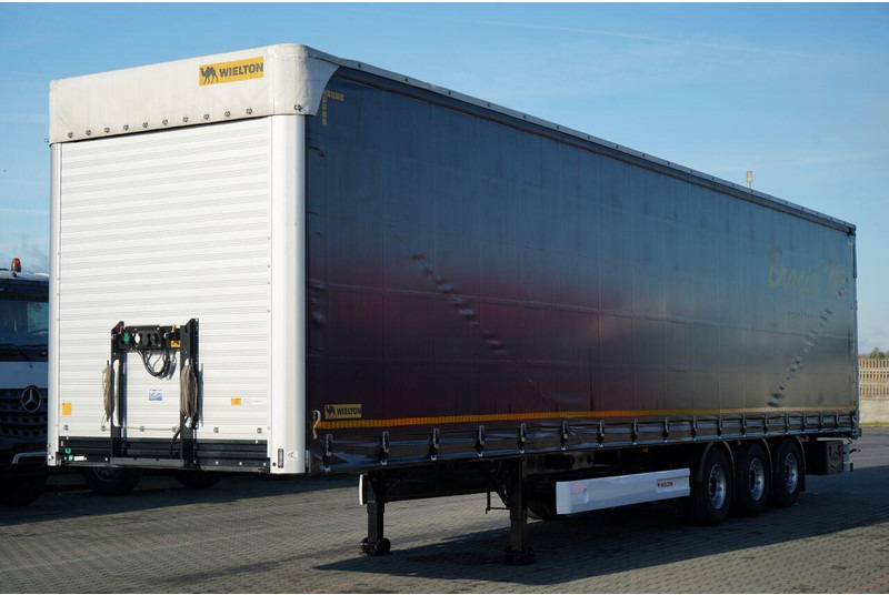 Wielton FIRANKA / MEGA / LOWDECK / MAŁO UŻYWANA / 80 TYS KM / OŚ PODNOSZ - Semi-remorque rideaux coulissants: photos 3 Wielton FIRANKA / MEGA / LOWDECK / MAŁO UŻYWANA / 80 TYS KM / OŚ PODNOSZ - Semi-remorque rideaux coulissants: photos 3