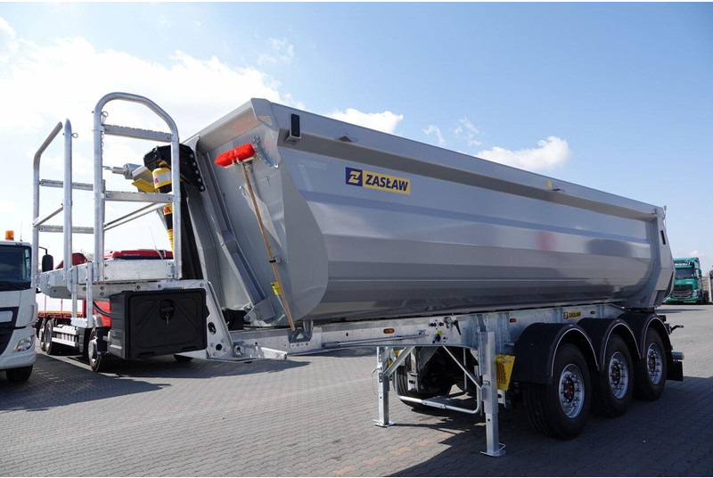 ZASŁAW WYWROTKA 24 m3 / FABRYCZNIE NOWA / STALOWA / RYNNA WANNA HP / 20 - Semi-remorque benne: photos 2 ZASŁAW WYWROTKA 24 m3 / FABRYCZNIE NOWA / STALOWA / RYNNA WANNA HP / 20 - Semi-remorque benne: photos 2