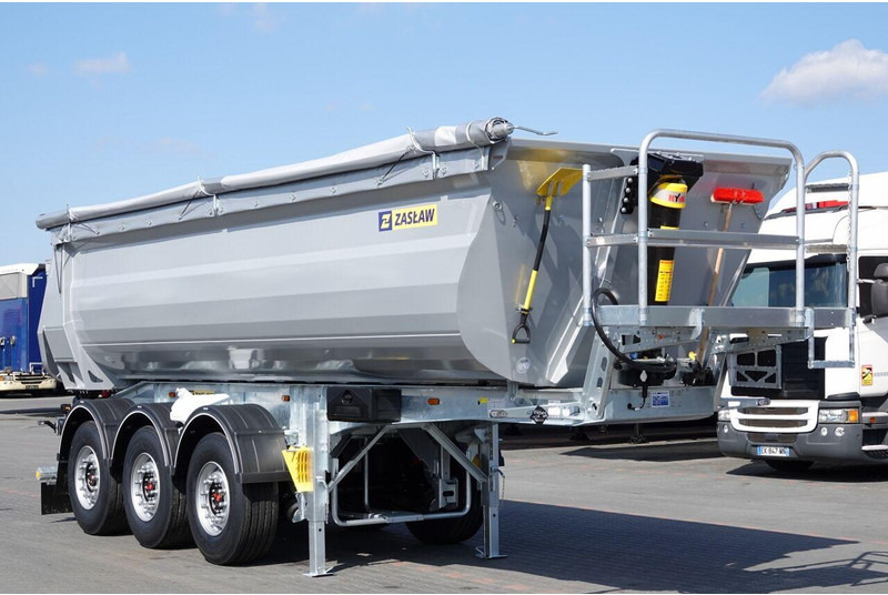 ZASŁAW WYWROTKA 24 m3 / FABRYCZNIE NOWA / STALOWA / RYNNA WANNA HP / 20 - Semi-remorque benne: photos 1 ZASŁAW WYWROTKA 24 m3 / FABRYCZNIE NOWA / STALOWA / RYNNA WANNA HP / 20 - Semi-remorque benne: photos 1