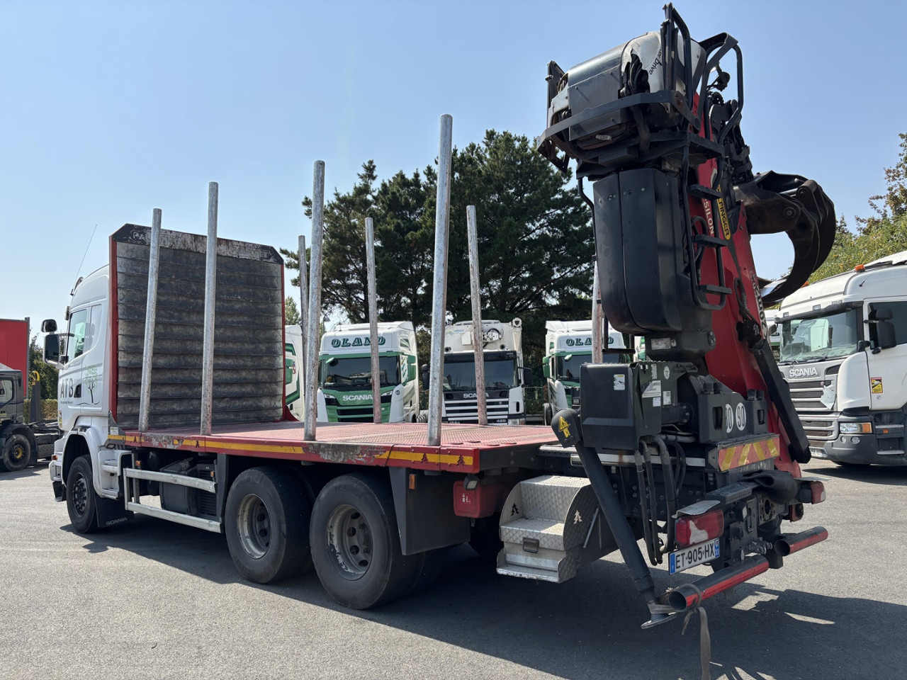 SCANIA R 580 CB6x4HHZ - Châssis cabine: photos 4 SCANIA R 580 CB6x4HHZ - Châssis cabine: photos 4