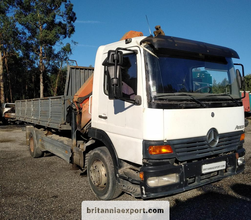 MERCEDES-BENZ Atego 1528 | 15 Ton | with Palfinger PK7501 5.7 Ton Crane - Camion benne: photos 1 MERCEDES-BENZ Atego 1528 | 15 Ton | with Palfinger PK7501 5.7 Ton Crane - Camion benne: photos 1