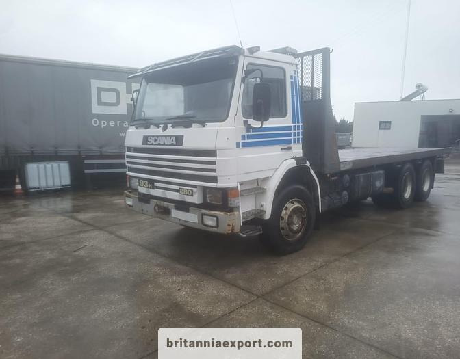 SCANIA P 93 M 280 | 6X2 | On springs suspension | - Camion plateau: photos 3 SCANIA P 93 M 280 | 6X2 | On springs suspension | - Camion plateau: photos 3
