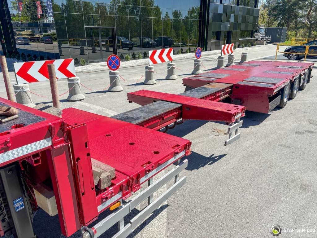 HRD Semitrailer Low Loader NRD NTS 3 Axle Tieflader - Semi-remorque surbaissé: photos 1 HRD Semitrailer Low Loader NRD NTS 3 Axle Tieflader - Semi-remorque surbaissé: photos 1