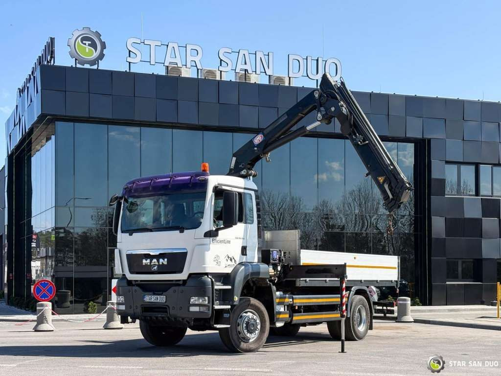 MAN TGS 18.360 4x4 HMF 1720 K4 Crane KRAN - Camion grue: photos 4 MAN TGS 18.360 4x4 HMF 1720 K4 Crane KRAN - Camion grue: photos 4