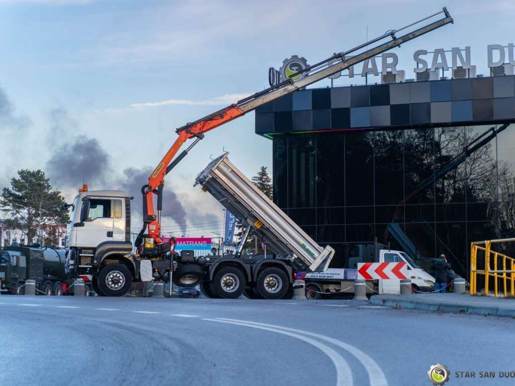 MAN  TGS 26.360 6x6 PALFINGER PK 18001 EH Crane Kipe en crédit-bail MAN  TGS 26.360 6x6 PALFINGER PK 18001 EH Crane Kipe: photos 13