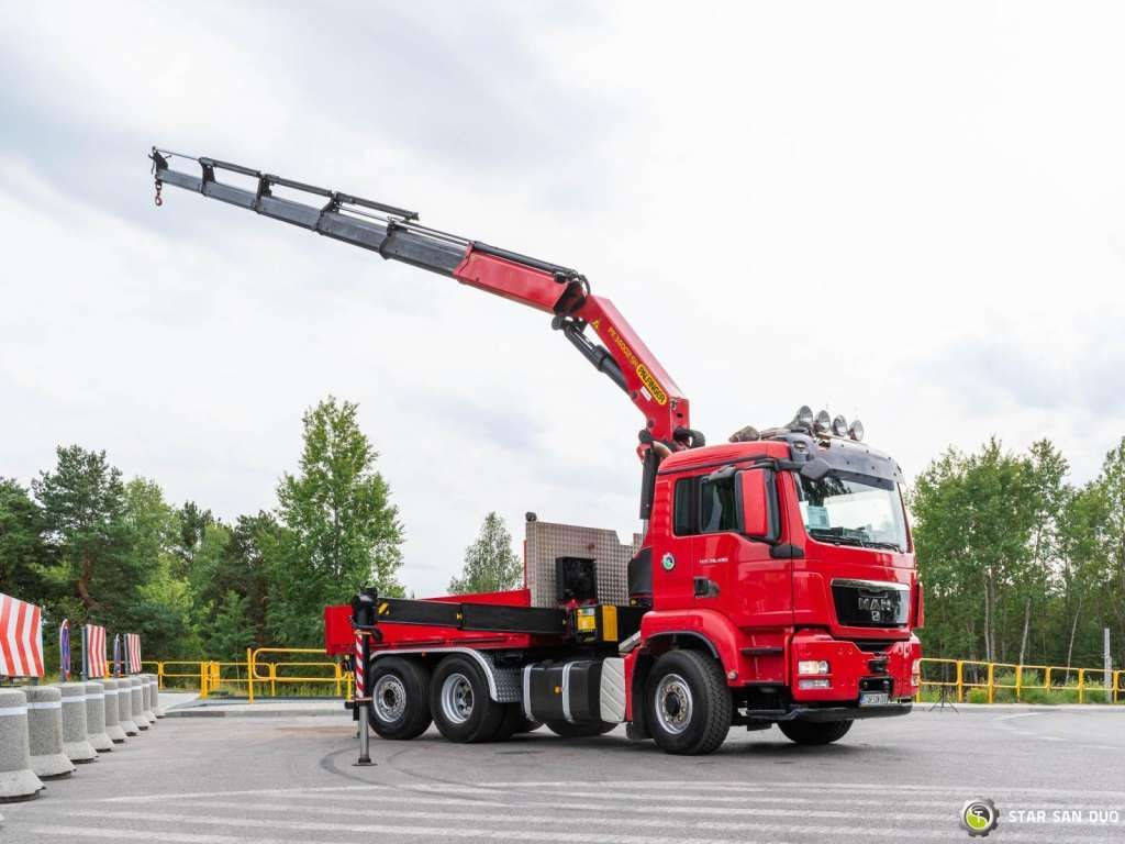 MAN TGS 28.480 6x4x4 H PALFINGER PK 34002 SH Crane - Camion grue: photos 4 MAN TGS 28.480 6x4x4 H PALFINGER PK 34002 SH Crane - Camion grue: photos 4
