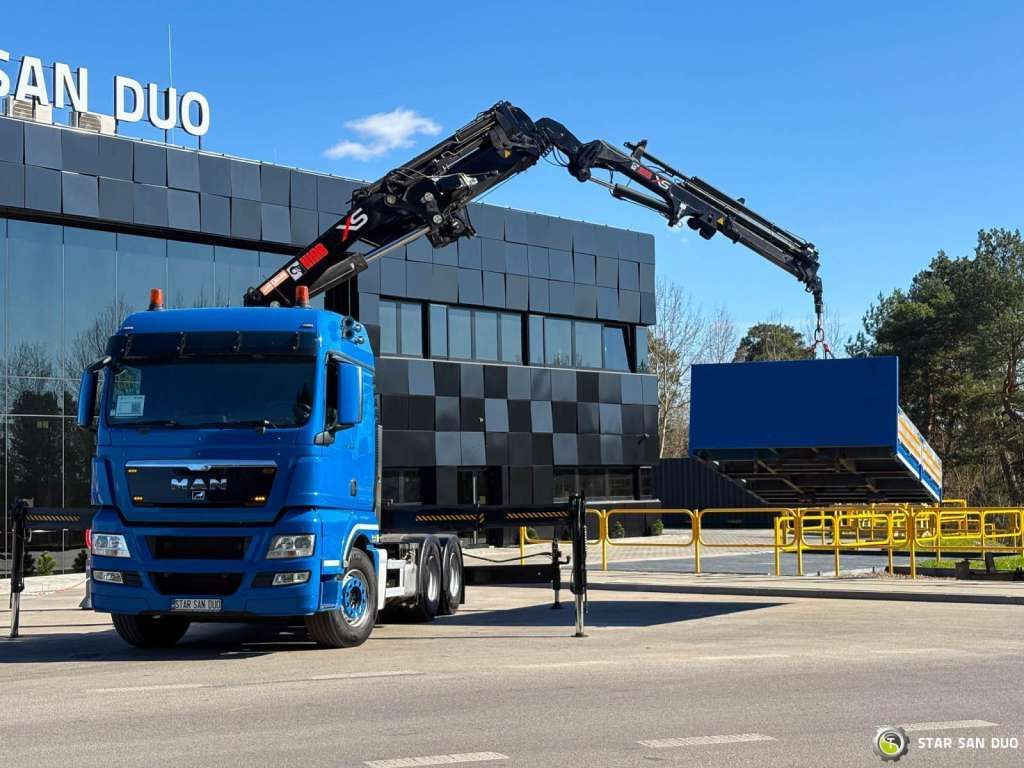 MAN TGS 33.480 6x4 HIAB 377E-5 HIPRO Crane - Camion grue: photos 1 MAN TGS 33.480 6x4 HIAB 377E-5 HIPRO Crane - Camion grue: photos 1