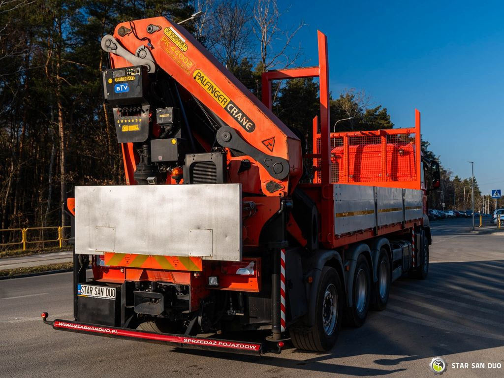 MAN TGS 35.400 PALFINGER PK 44002 WINCH TRIDEM KRAN - Camion grue, Camion plateau: photos 4 MAN TGS 35.400 PALFINGER PK 44002 WINCH TRIDEM KRAN - Camion grue, Camion plateau: photos 4
