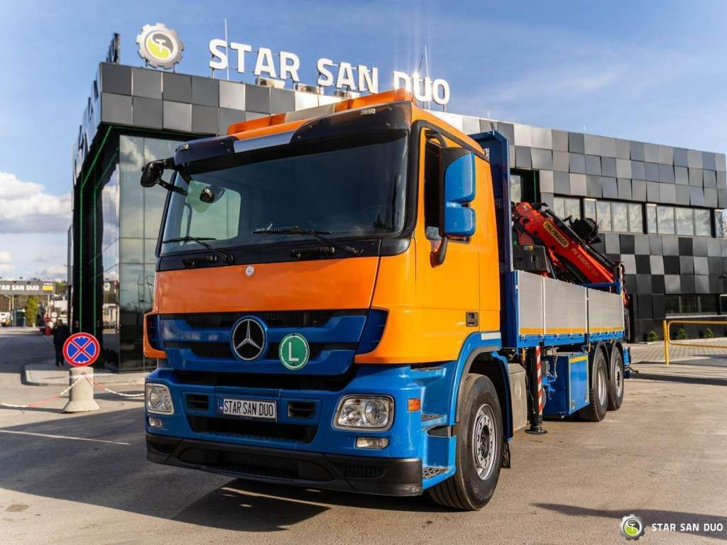 Mercedes-Benz ACTROS 2541 6x2 Palfinger PK 34002 Crane Winch - Camion grue: photos 4 Mercedes-Benz ACTROS 2541 6x2 Palfinger PK 34002 Crane Winch - Camion grue: photos 4