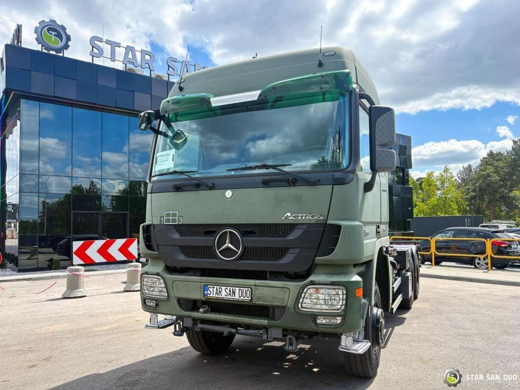 Mercedes-Benz ACTROS 3344 6x6 System Twist Lock - Châssis cabine: photos 4 Mercedes-Benz ACTROS 3344 6x6 System Twist Lock - Châssis cabine: photos 4