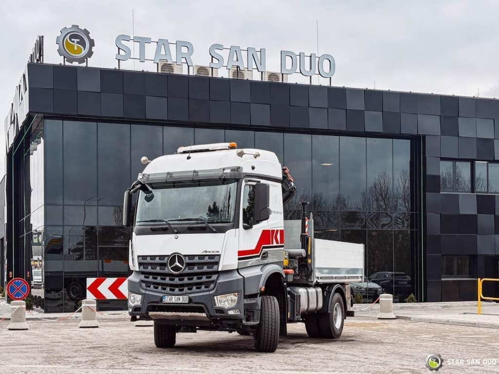 Mercedes-Benz  AROCS 1851 PALFINGER PK 20002 Crane Kran - Camion grue: photos 2 Mercedes-Benz  AROCS 1851 PALFINGER PK 20002 Crane Kran - Camion grue: photos 2