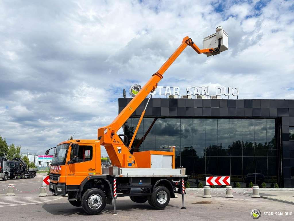 Camion avec nacelle neuf Mercedes-Benz  ATEGO 4x4 1018 WUMAG WT 170 Platform Lift 17m: photos 8