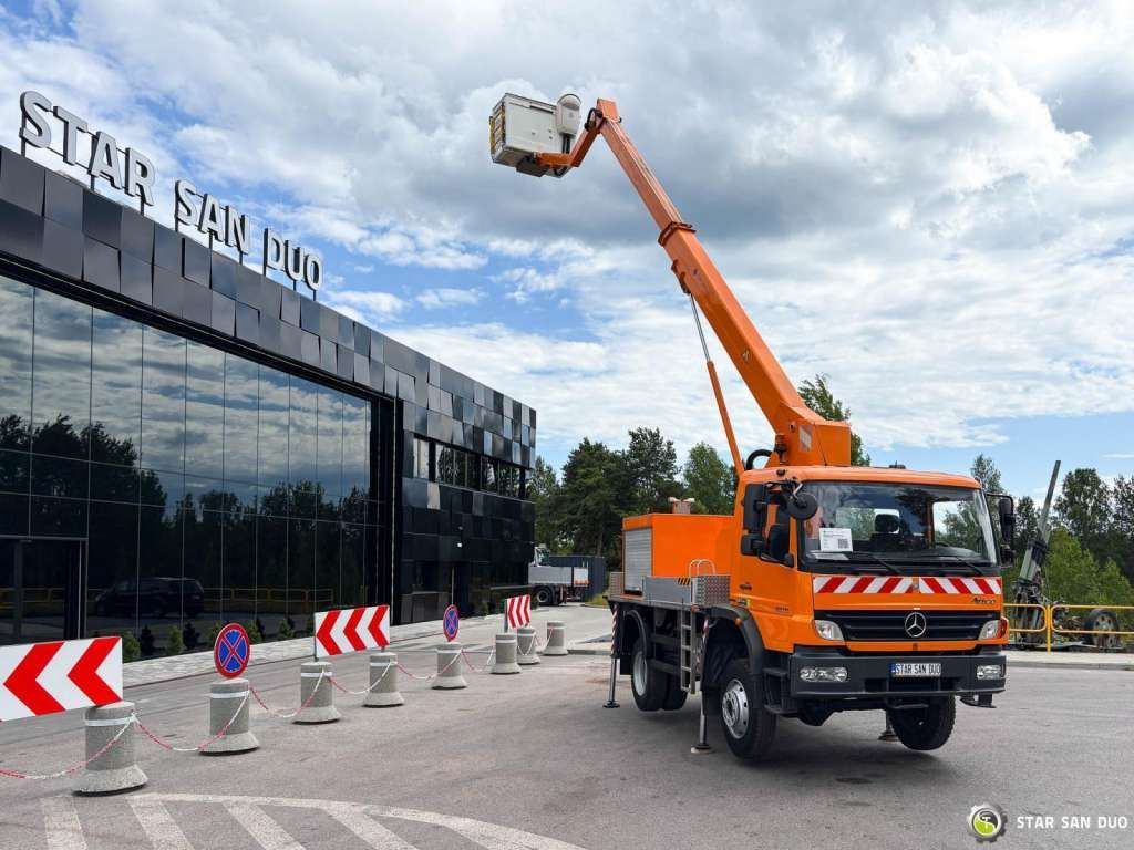 Camion avec nacelle neuf Mercedes-Benz  ATEGO 4x4 1018 WUMAG WT 170 Platform Lift 17m: photos 9