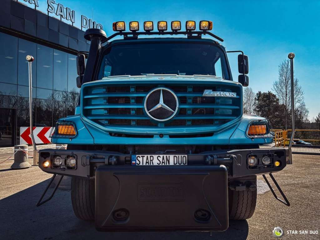 Mercedes-Benz Zetros 1833 4x4 Kipper Camper Chassis - Camion benne: photos 2 Mercedes-Benz Zetros 1833 4x4 Kipper Camper Chassis - Camion benne: photos 2