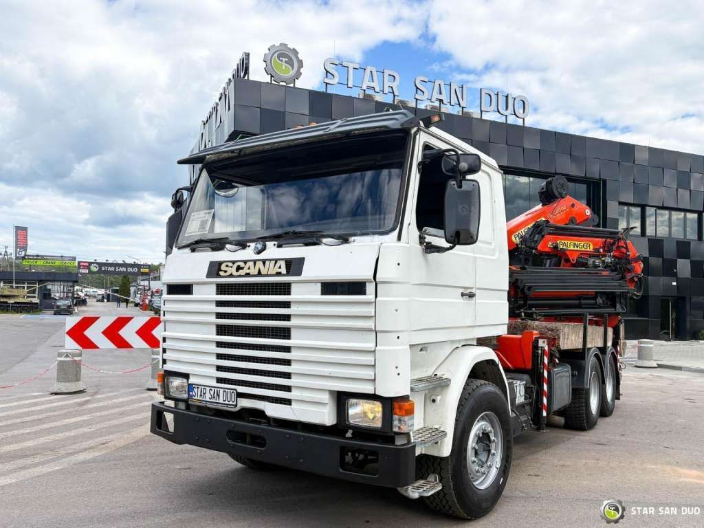 Camion grue Scania  R143 HL 6x2 PALFINGER PK44002 Crane Kran: photos 9