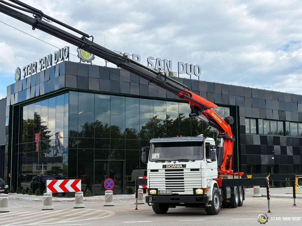 Scania R143 HL 6x2 PALFINGER PK44002 Crane - Camion grue: photos 3 Scania R143 HL 6x2 PALFINGER PK44002 Crane - Camion grue: photos 3