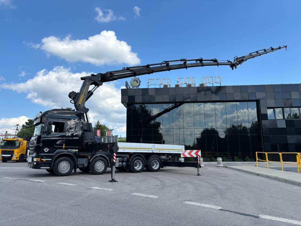 Scania R560 8x2 PALFINGER PK 92002 SH Fly Jib Winch 5t - Camion grue: photos 5 Scania R560 8x2 PALFINGER PK 92002 SH Fly Jib Winch 5t - Camion grue: photos 5